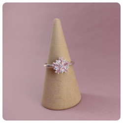 Anillo copo de nieve