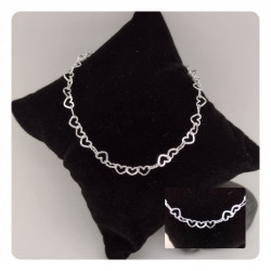 Pulsera de corazones